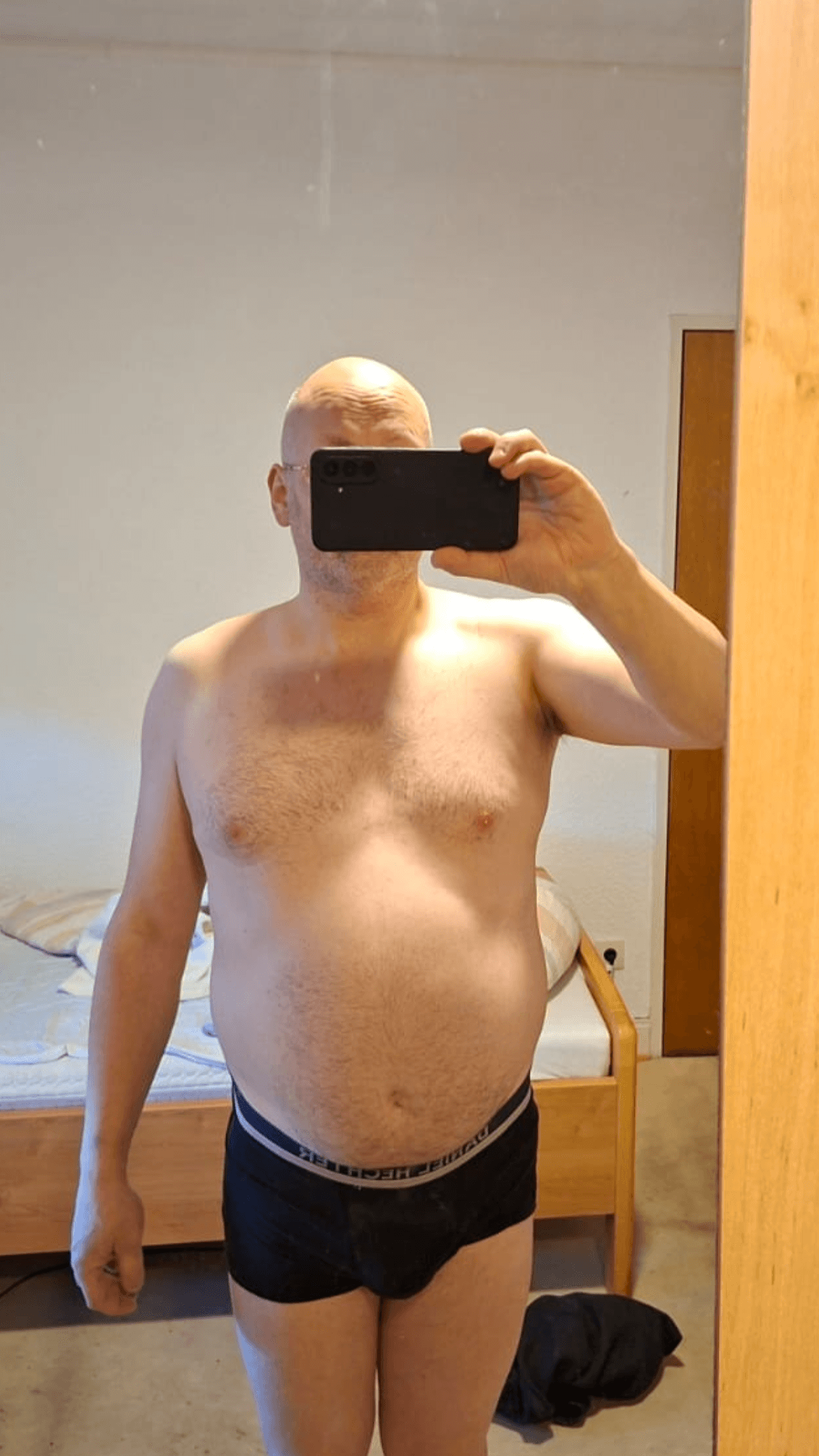 Transformation von Bernhard G. – Ansicht 1